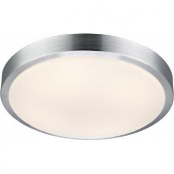 Lámpara de techo para baño blanca con 1 luz MOON - Plafón de baño LED Blanco IP44