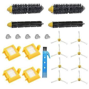 BSDY YQWRFEWYT Kit Cepillos Repuestos para iRobot Roomba Serie 700 720 750 760 770 772 772e 774 775 776 776p 780 782 782e 785 786 786p 790 Accesorios Filtros