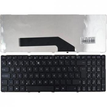 Teclado para Portátil Asus K50 K50A con Marco Negro Mate