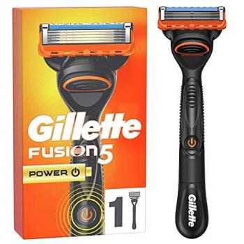 Maquinilla de Afeitar Gillette Fusion 5 Power para Hombre con Hojas Antifricción