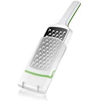 Rallador Tescoma Handy X-Sharp con agujeros grandes y recogedor