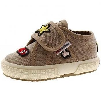 Zapatos Primeros Pasos Lonas Superga 2750-cotpatchs Taupe 19