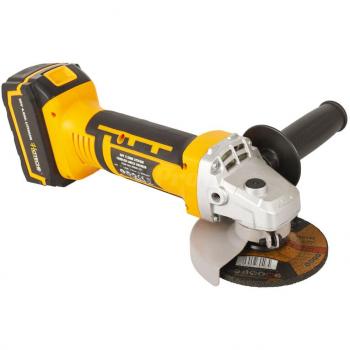 Mini Amoladora HOTECHE 115mm Batería 20V Litio, velocidad máxima de 8000 rpm, incluye maletín y dos baterías