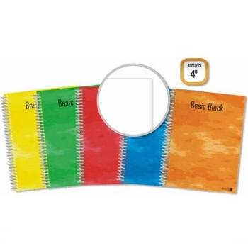 Libreta Basic Block Golden Lisa A5 80 Hojas 60g/m² Colores Surtidos