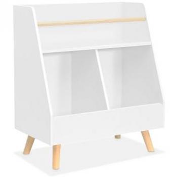 Mueble para niños Sweeek Tobias, 2 compartimentos, Blanco, 61.5x35x69.5 cm