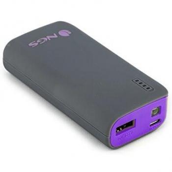 NGS 4000 PowerPump Grape - Powerbank, color púrpura