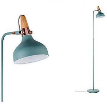 Lámpara de pie Paulmann Neordic Juna E14 max. 20W Verde suave/Cobre/Madera 158 cm