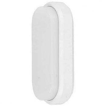 Aplique LED Ovalado Yucatán 12W IP65 Blanco 6400K 1140 Lúmenes - Alta Potencia