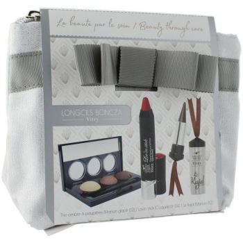 Saco Sanitário Vitry Sombra de Ojos Dorada + Stick Labial Nº3 + Kajal Marítimo