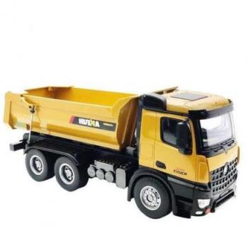 Camion Volquete Metalico 2.4Ghz. R.C. Huina 1582 Control Remoto con Luces y Sonidos
