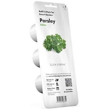 Cápsulas de Perejil Frisé para Huertos Inteligentes Click & Grow - Pack de 3 - EMSA