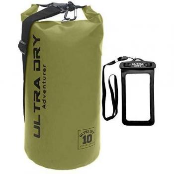 Premium Waterproof Bag, Sack with phone dry bag and long adjustable Shoulder Strap Included, Perfect for Kayaking/Boating/Canoeing/Fishing/Rafting/Swimming/Camping/Snowboarding