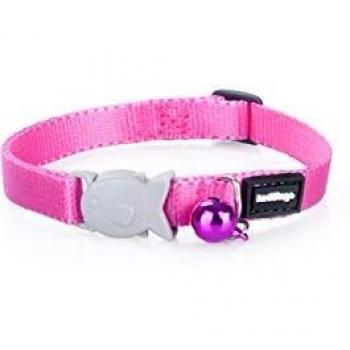Red Dingo - Collar Baby liso para gato en color blanco