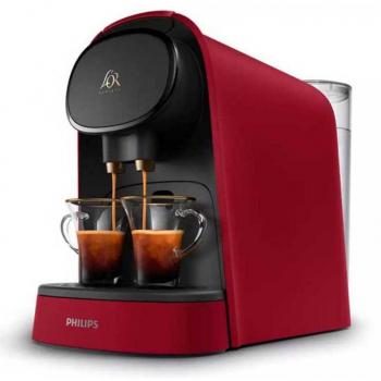 Cafetera de cápsulas Philips L'OR Barista LM8012/ Rojo