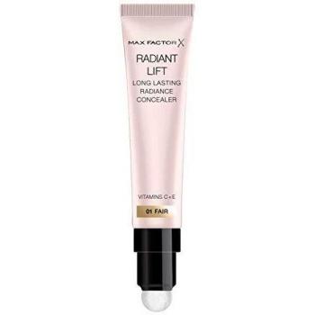 Max Factor Radiant Lift Hydrating and Brightening Concealer, Vitamins C and E, Fair, 7ml