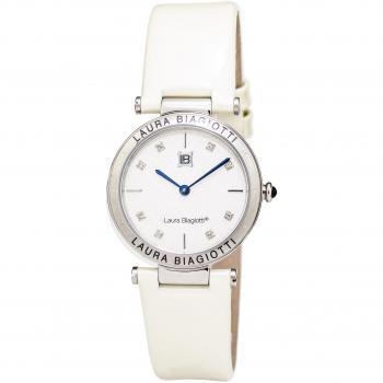 Reloj de Mujer Laura Biagiotti LB0012L-05 con Correa de Piel y Movimiento de Cuarzo