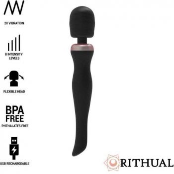 Varita Ritual Akasha Recargable Potente 2.0 Negro