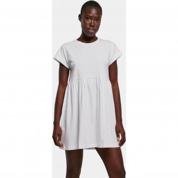 Organic Cotton Empire Valance Tee Dress for Women - White - XS