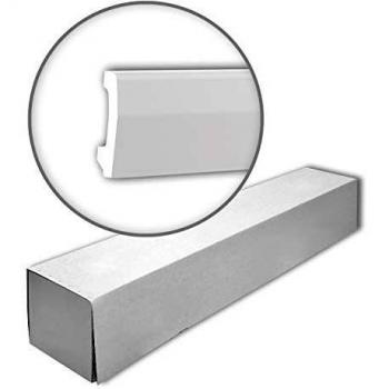 Zócalo Profhome 153106 - Caja de 12 piezas, 24 metros, altura 7 cm