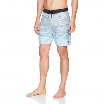 Hurley Triblaze 18 Bañador, Hombre, Azul