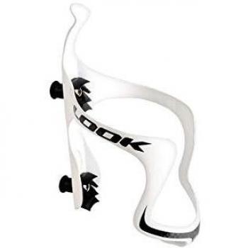 Look Unisex - Adultos Super Light SL Bottle Cage White Shiny, Talla única