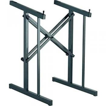 K&M 42040 Foldable Black Mixer Stand, 28.54 Height, 88.18 lb Capacity