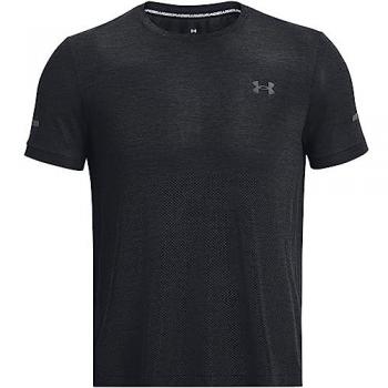 Under Armour Seamless Stride Short Sleeve Running Shirt - Black - 2X-Large
