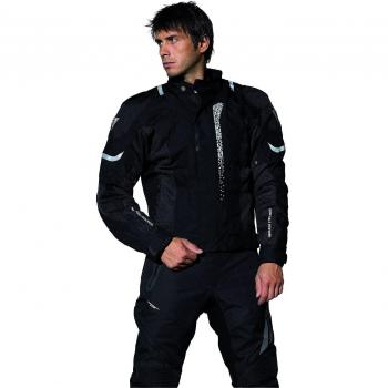 Racer Wild Man Chaqueta para Motorista, Negro, 2XL