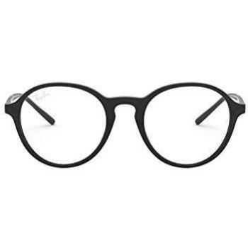 Ray Ban RX 7173 2000, anteojos, redondo, negro, 49