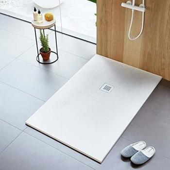 Plato de Ducha Extra Plano Sanycces Strato Blanco 100x80x2CM