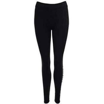 Superdry Logo Legging Leggings, Negro