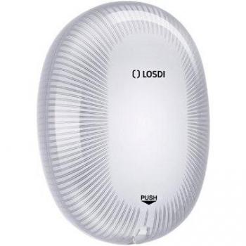 Losdi CJ-5004-B Dosificador Jabón Espuma Policarbonat, Inox Brillo