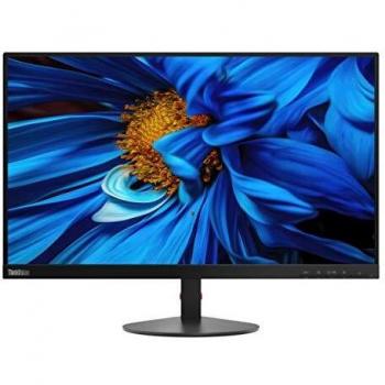 Lenovo Thinkvision S24E - Monitor, pantalla Full HD de 23.8, bordes ultrafinos, resolución 1920x1080, 16:9, 4ms, HDMI + VGA, contraste 3000:1, 60Hz, negro