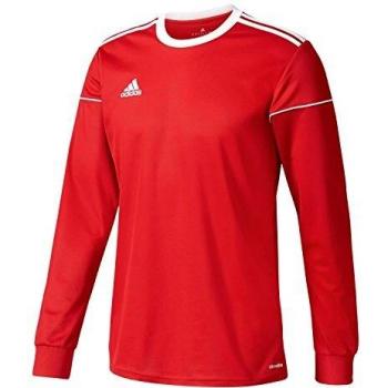 Adidas Squad 17 JSY LS Camiseta de Manga Larga, Hombre, Rojo