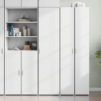 Armario blanco de madera multicapa 45x42,5x185 cm