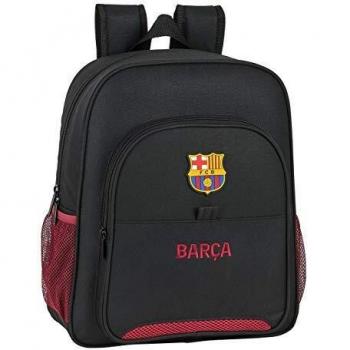 safta 612027640 Mochila Junior niño Adaptable Carro FC Barcelona, Negro