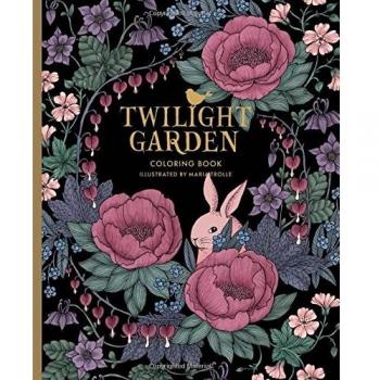 Twilight Garden Coloring Book: Published in Sweden as Blomstermandala