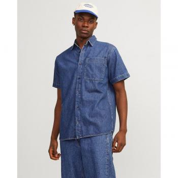 Camisa Jack & Jones Comfort Fit para hombre en color azul