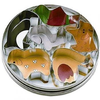 PATISSE 1901 Caja moldes corta-galletas animales, 6pcs