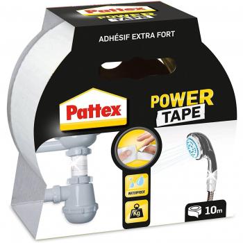 Cinta Adhesiva Super Fuerte Pattex Power Tape 50mm x 10m Blanca