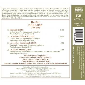 Berlioz: Cantatas - BERLIOZ, HECTOR