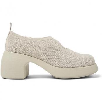 Zapato de Tacón Camper Thelma - Color Gris - Talla 38 - Moda Sostenible - Tela de Algodón