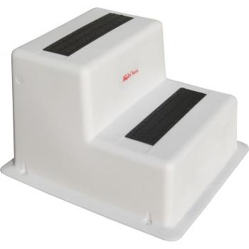 Taylor Made 47200 Stepsafe Dock Step - Double Tread - White