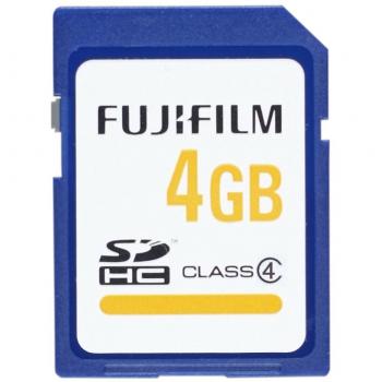 Fujifilm 4GB SDHC - Tarjeta de memoria SDHC de 4 GB