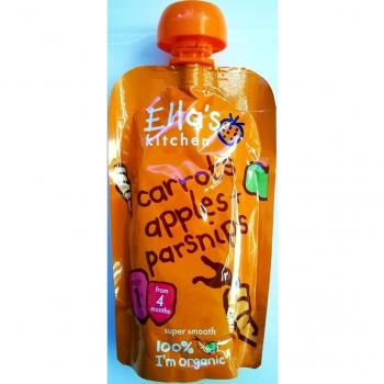 Ellas Cocina zanahoria, manzana y Pastinaca 1 x 7 x 120gm
