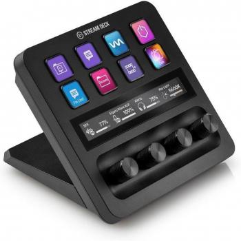 Elgato Stream Deck + Controlador de Contenido con 8 Botones Programables, Negro (10GBD9901)