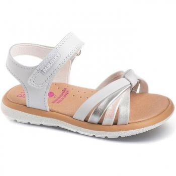 Sandalias Pablosky blancas de bebé niña