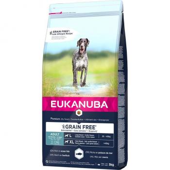 Eukanuba Grain Free Adult Large Breed Salmon - 3 kg
