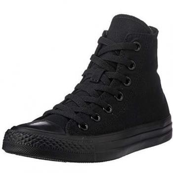 Converse Chuck Taylor All Star High Top Unisex Leather Sneakers Black