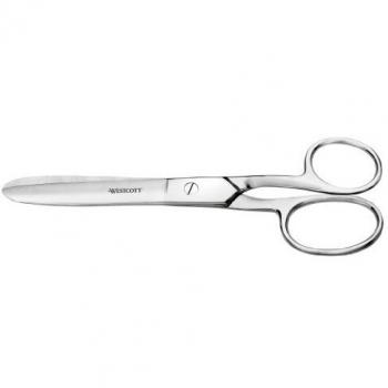 Westcott - Tijeras (17,7 cm, acero inoxidable), color plateado